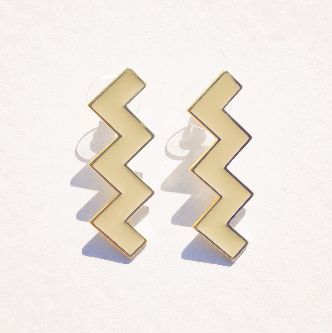 Zs Earrings • Beige