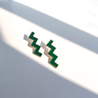 Zs Earrings • Green