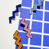 Zs Earrings • Light Blue