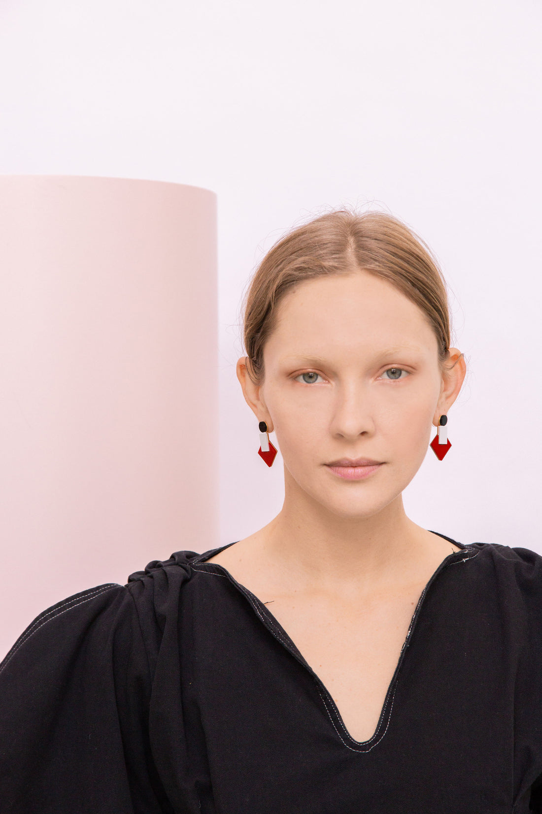 Baho Earrings • Red