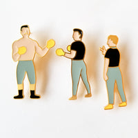Uppercut / Brooch • 4 colour options