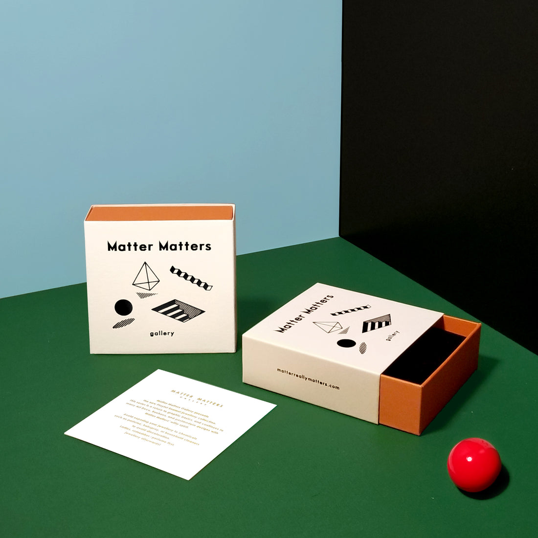 York Drop Earrings • Orange