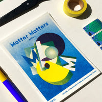 Matter Matters Gallery PMQ : Risograph printed Card Set
