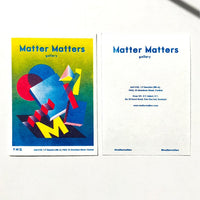Matter Matters Gallery PMQ : Risograph printed Card C
