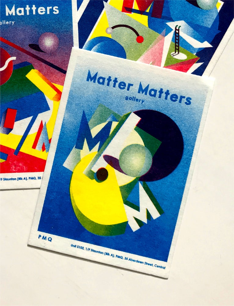 Matter Matters Gallery PMQ : Risograph printed Card Set