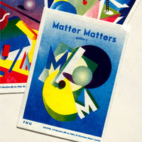 Matter Matters Gallery PMQ : Risograph printed Card Set