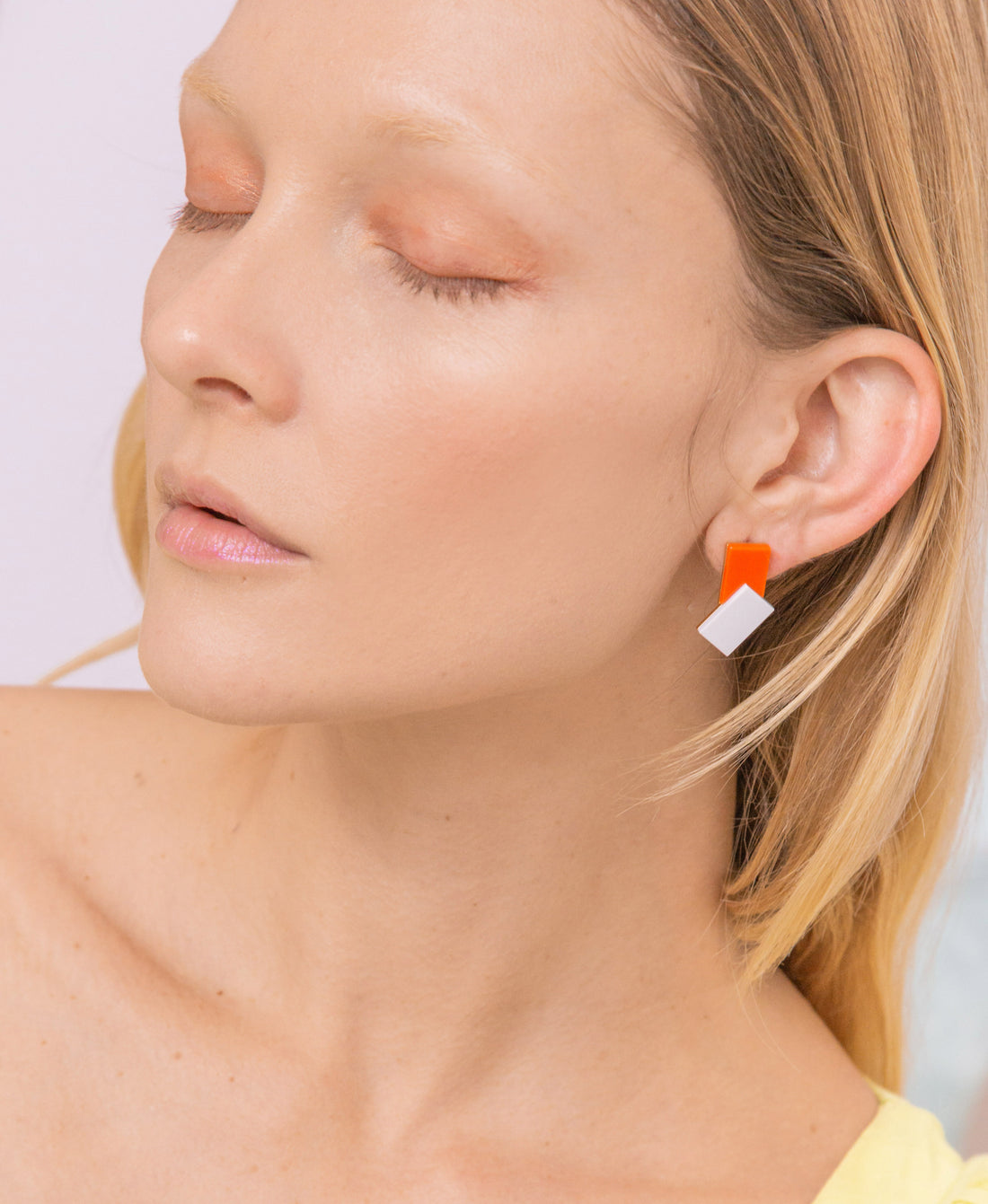 Casa Earrings • Orange