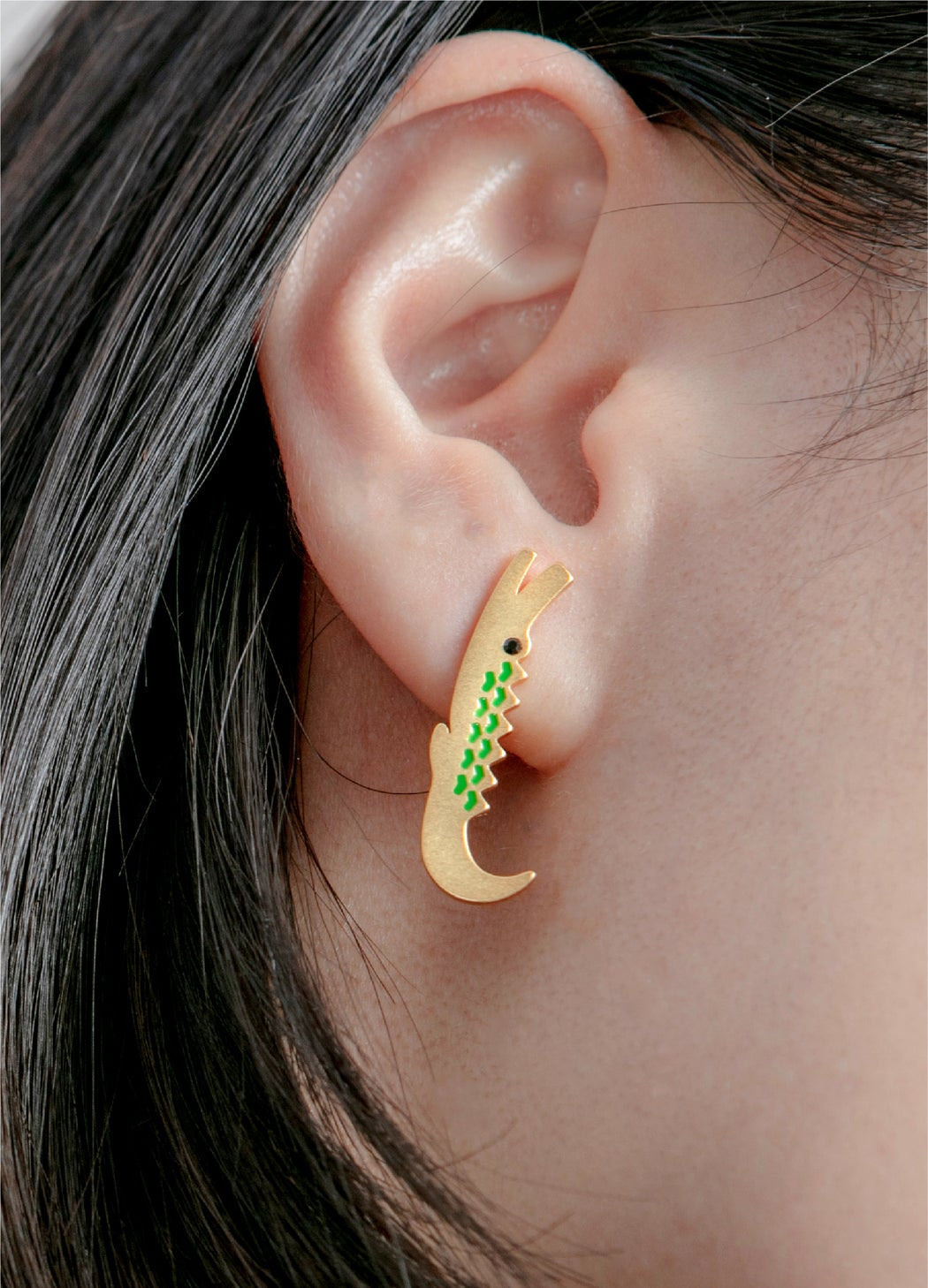 Crocodile Brothers Earrings