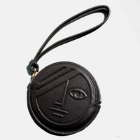 Eclipse Round Coin Purse • Black