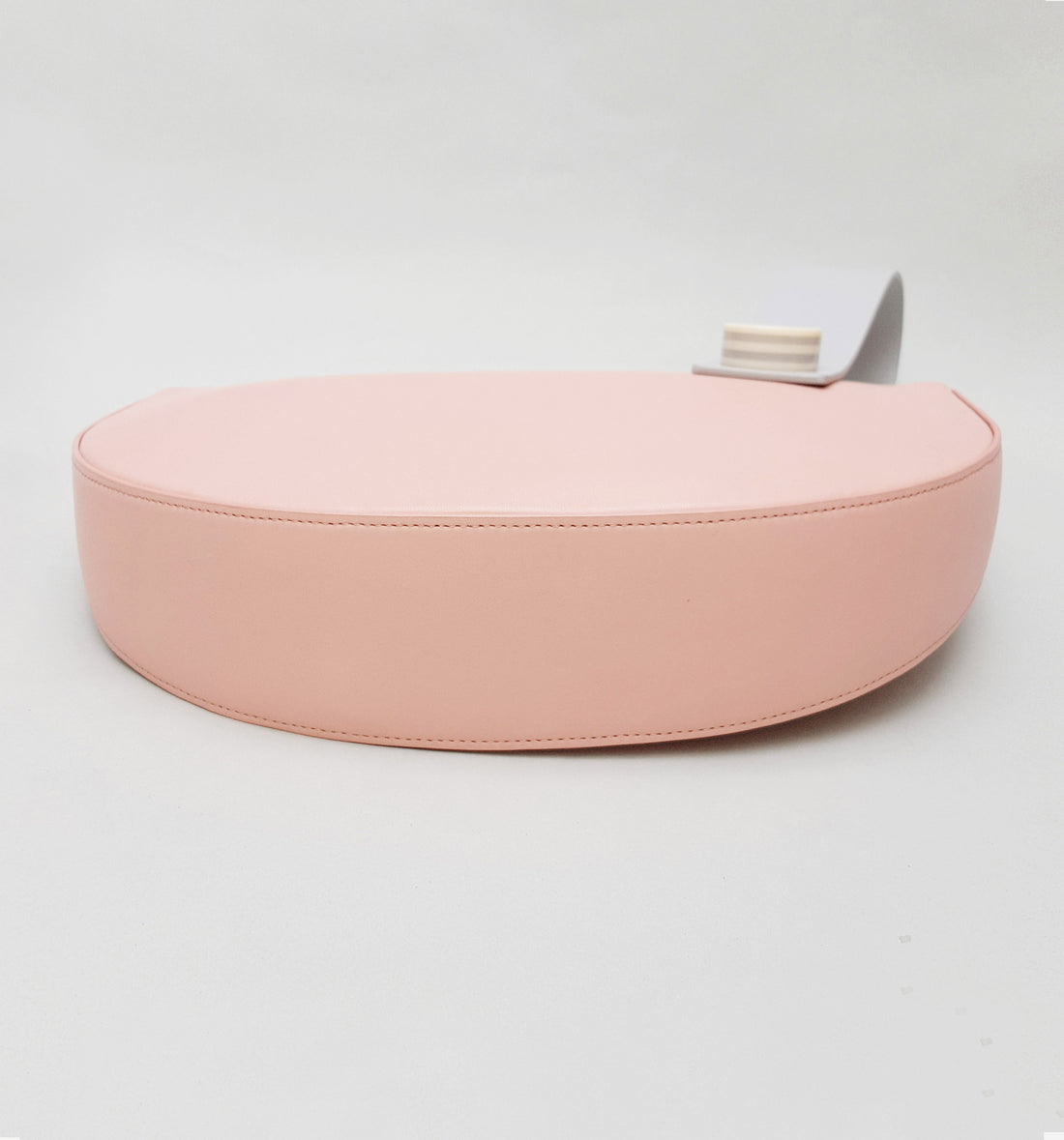Half Moon Clutch • Blush + Light Grey