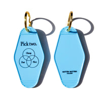 MMG Keyring • Light Blue • Pick two.