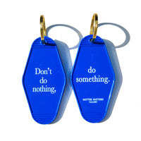 MMG Keyring • Cobalt • Do something.