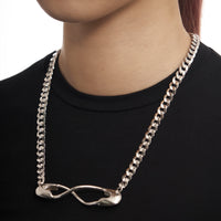 Percy Lau / Infinity Pin Necklace