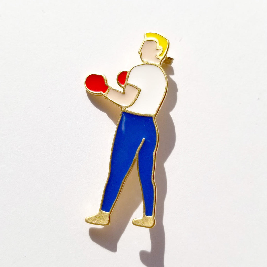 Knockout / Brooch • 4 colour options