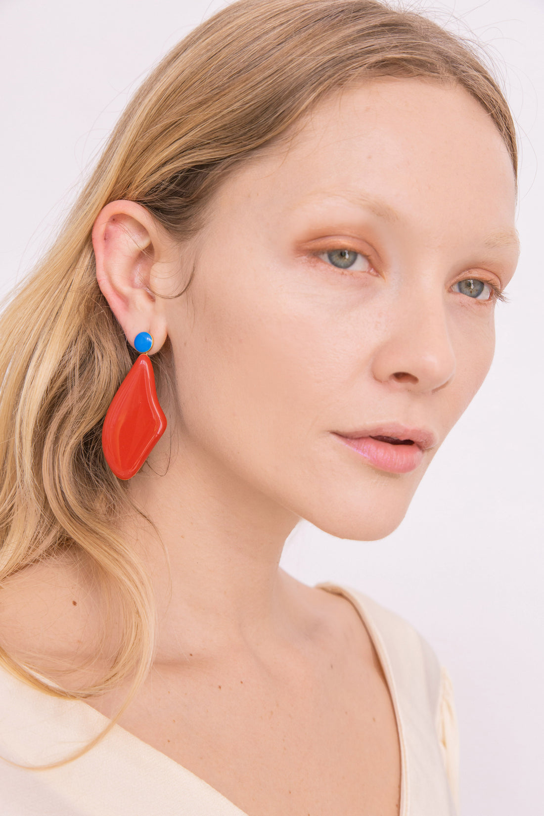 Lima Earrings • Red