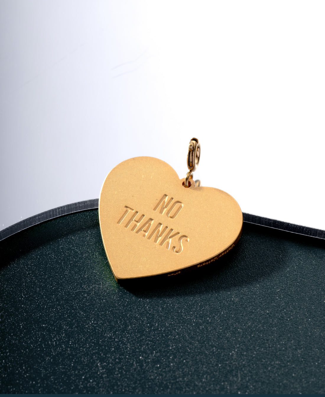 Fuck Yes Pendant • Black / Reversible