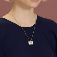 Open & Closed / Reversible Necklace