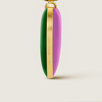 Hold Your Heart / Hoops • Pink & Forest Green