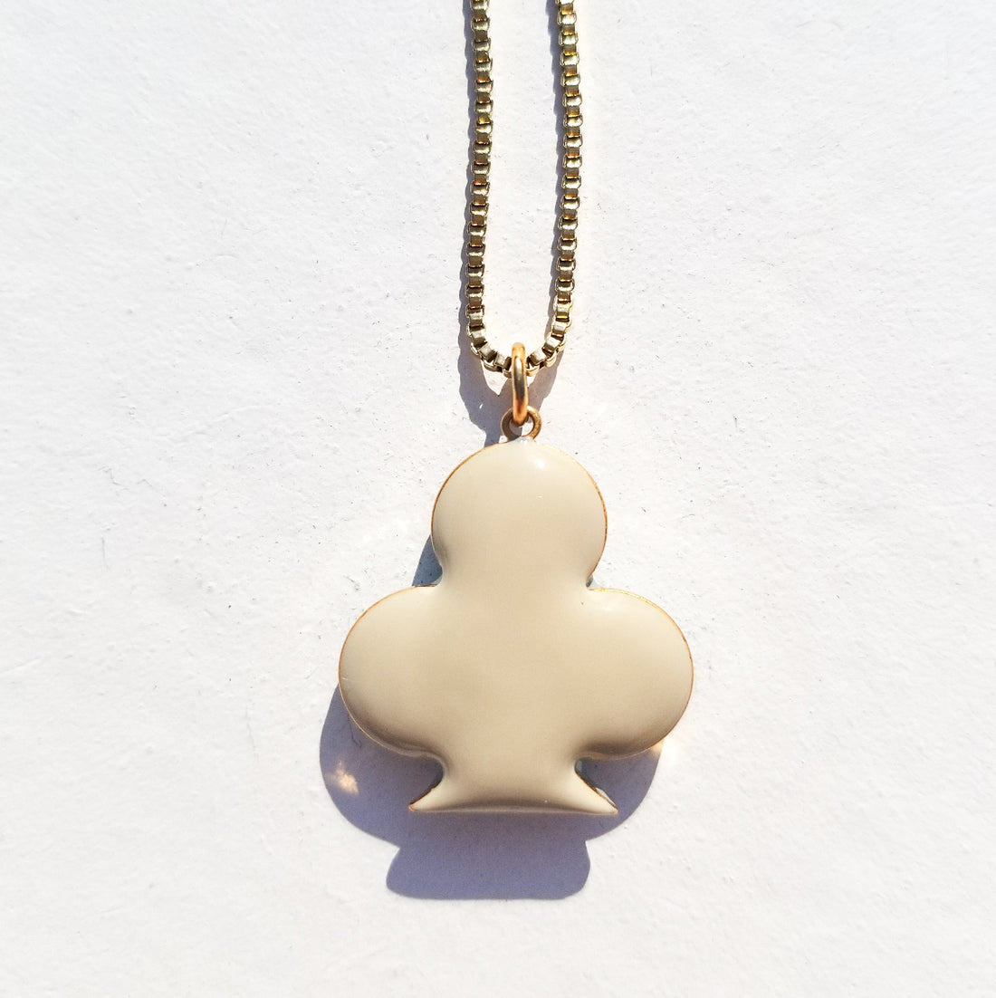 Luck Necklace • Stone & Pea Green