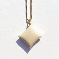 Diamond Necklace • Stone & Pea Green