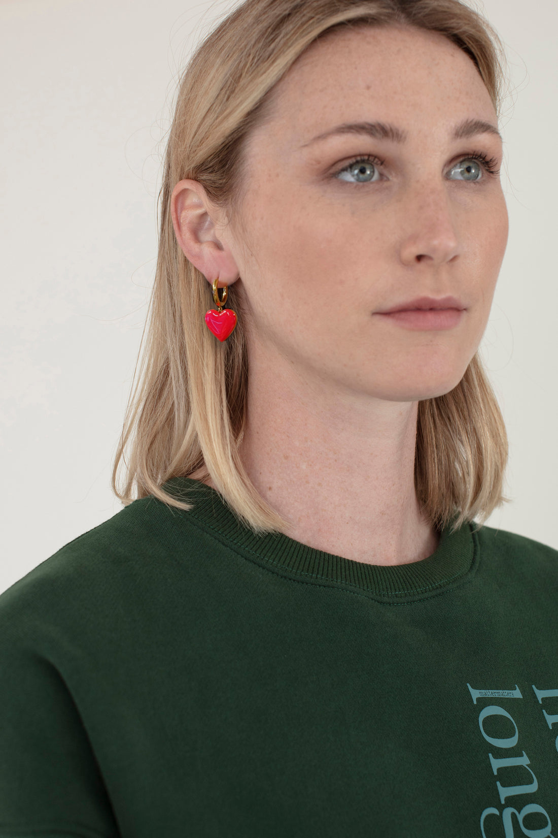 Hold Your Heart / Hoops • Red & Navy