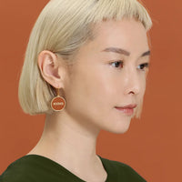 Not for Everyone / Earrings • Light Blue & Yellow