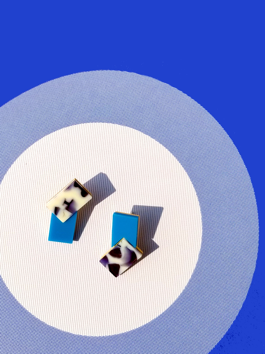 Casa Earrings • Blue