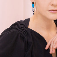 York Drop Earrings • Snow