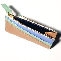 'Good Enough' Zipped Card Holder • Warm Brown