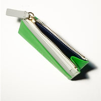 'Good Enough' Zipped Card Holder • Kelly Green