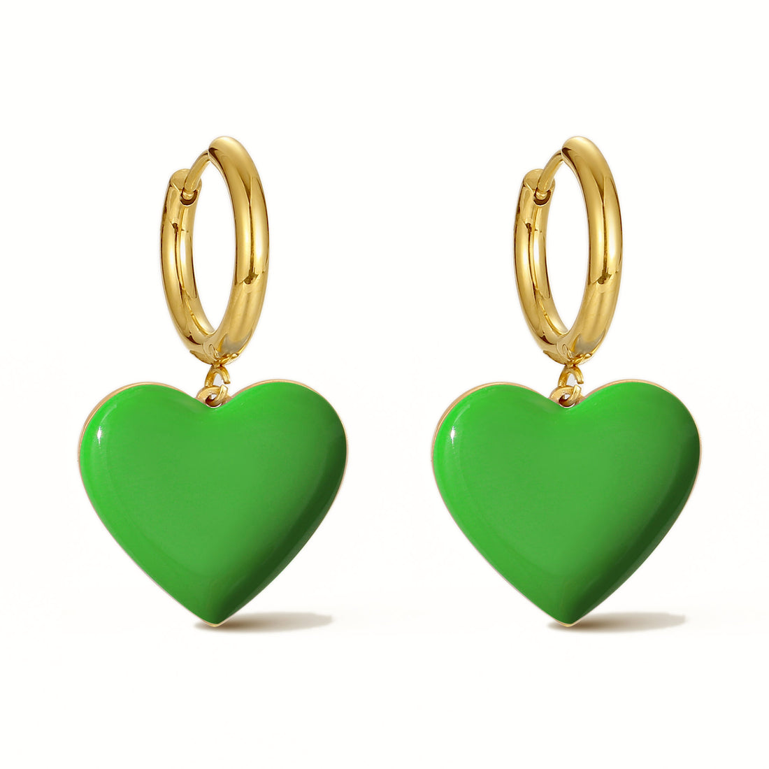 Hold Your Heart / Hoops • Black & Green