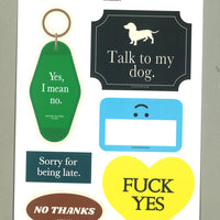 Manners • Sticker Sheet