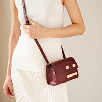 Mini Out Of Office Bag • Wine