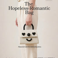 The Hopeless Romantic Bag with Strap  • Beige