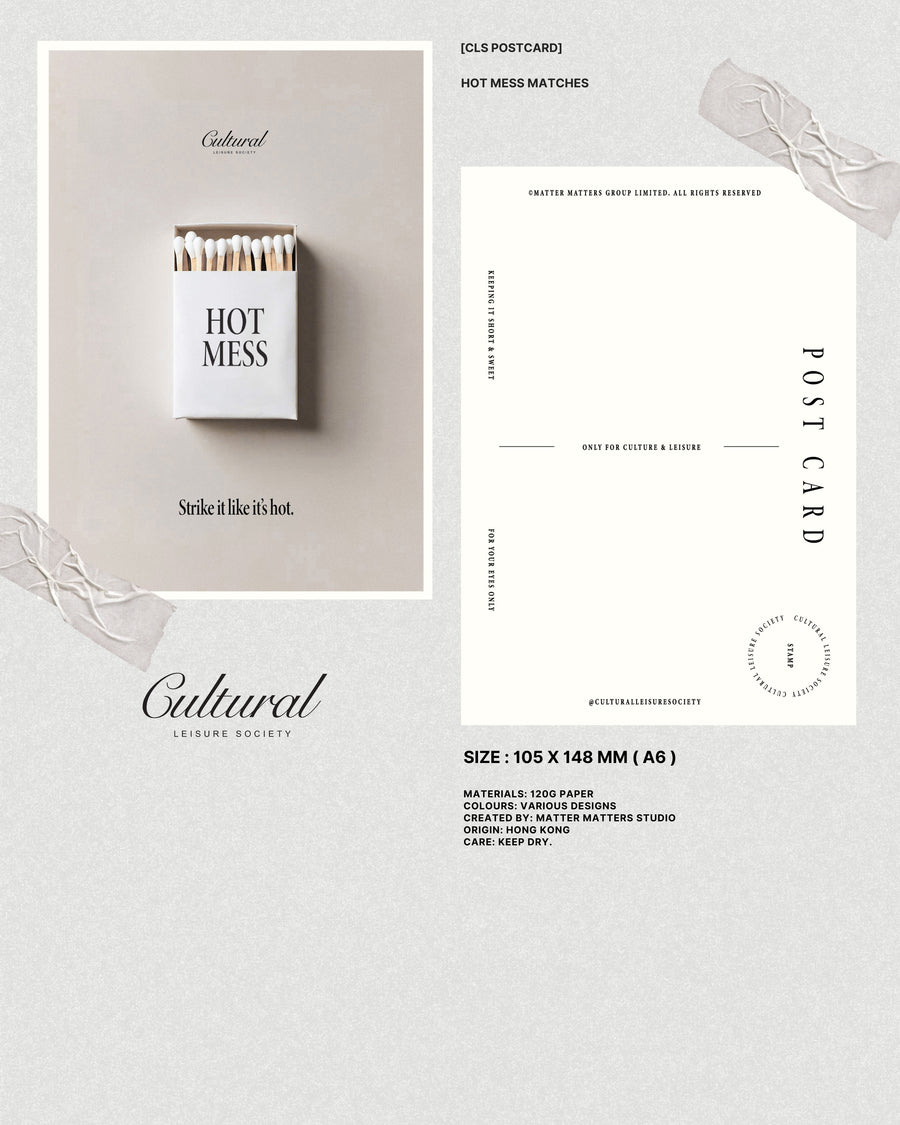 CLS Postcard • Hot Mess Matches