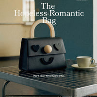 The Hopeless Romantic Bag with Strap  • Black