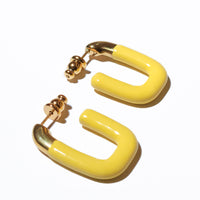 Puffy Hoops • Lemon