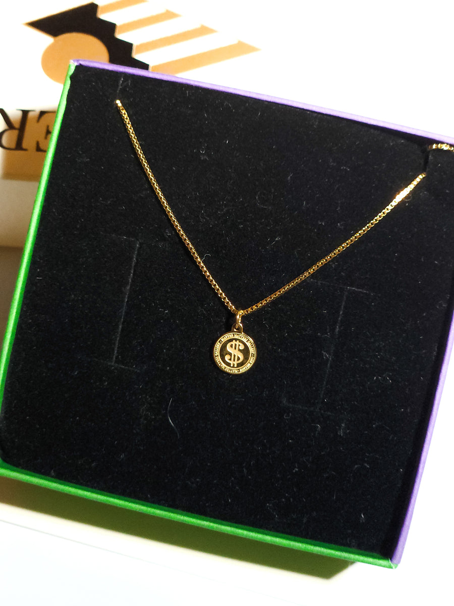 One Billion Coin Necklace • Gold