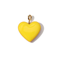 Set Your Heart Pendant • Orange & Yellow