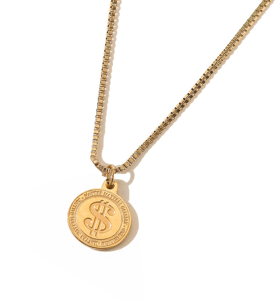 One Billion Coin Pendant • Gold