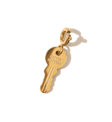 Unlock Key Pendant •  Gold