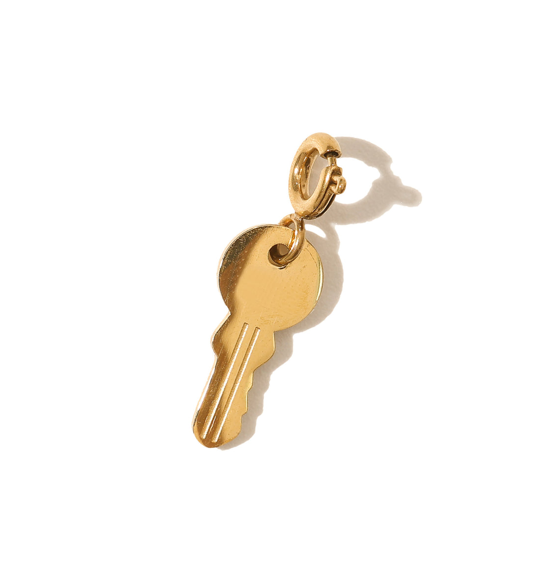 Unlock Key Pendant •  Gold