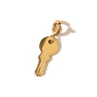 Unlock Key Pendant •  Gold
