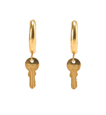 Unlock Key Hoops • Gold