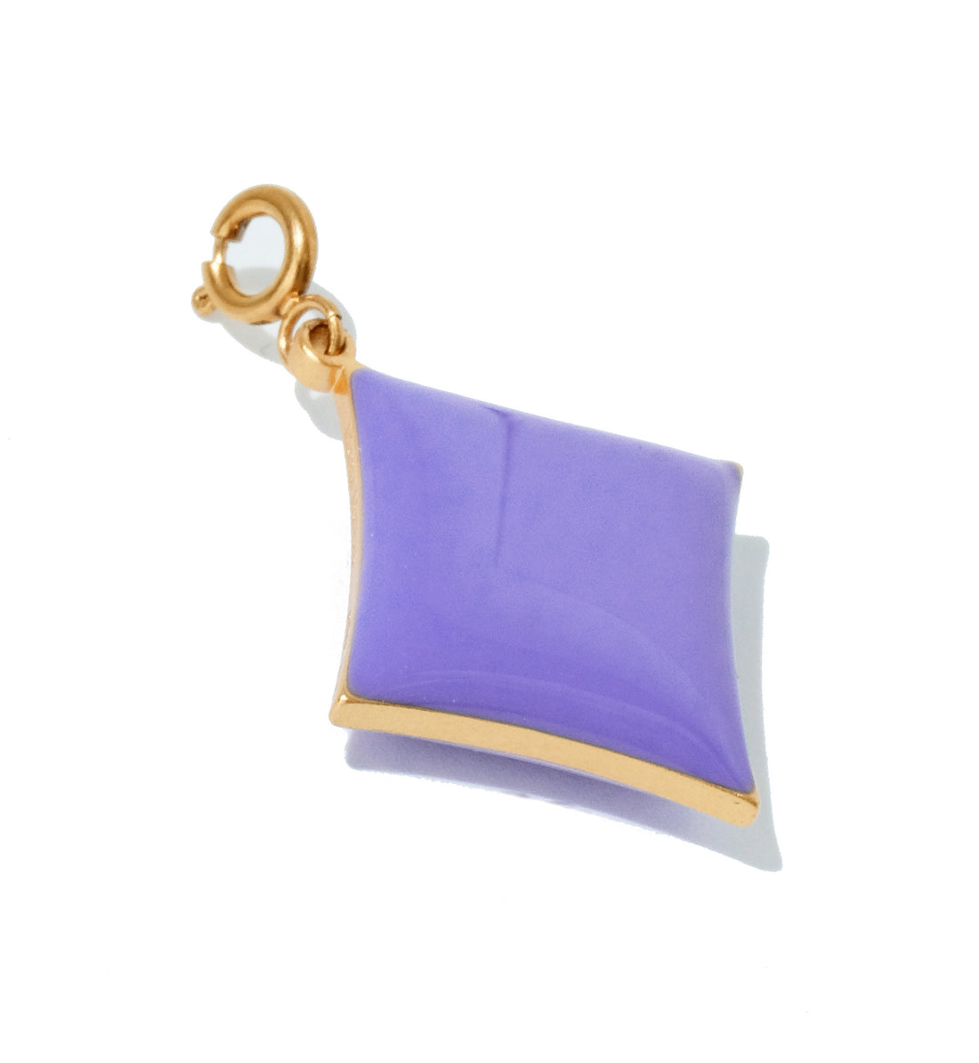 Diamond Pendant • Spring Lilac & Royal Blue