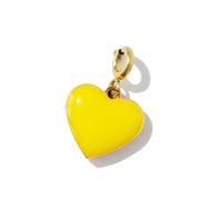 Humble Heart Necklace • Yellow & Orange