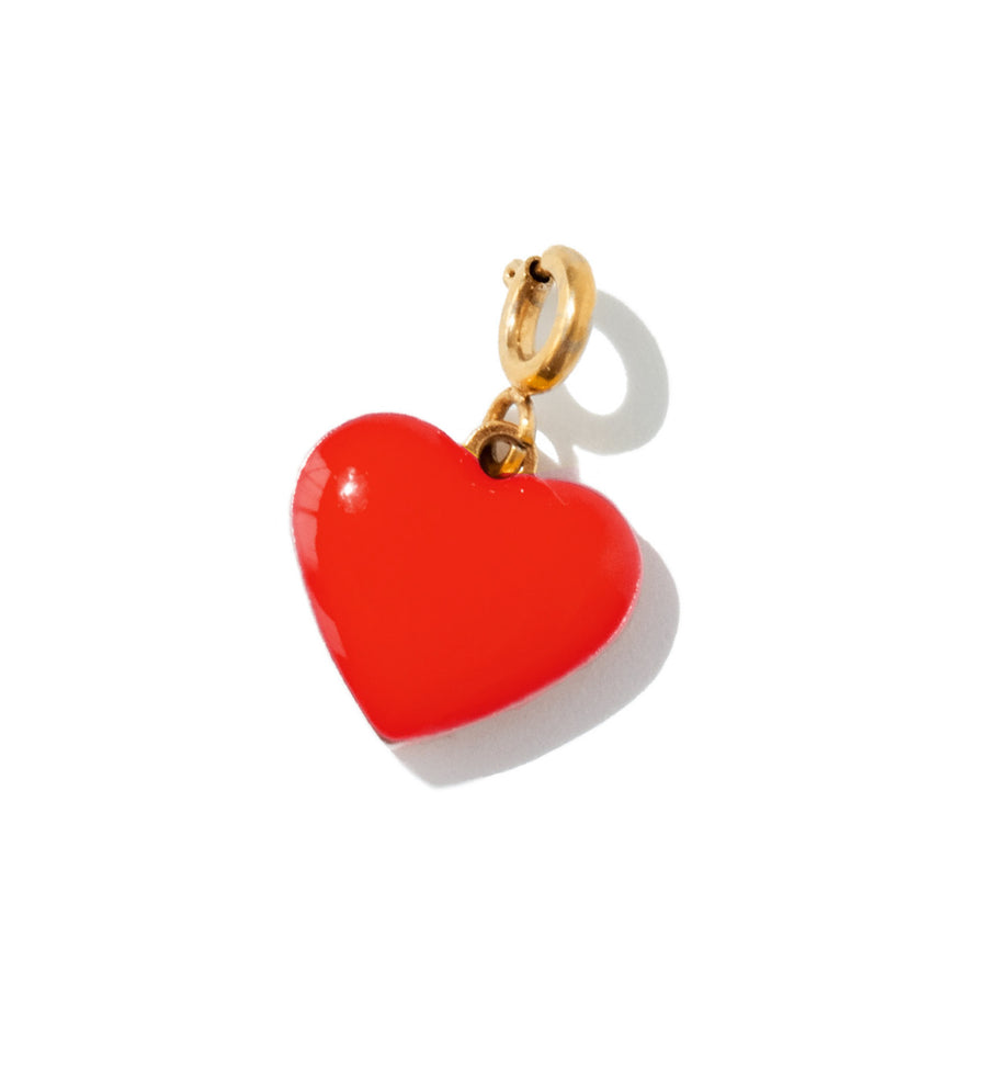 Humble Heart Pendant • Red & Pink