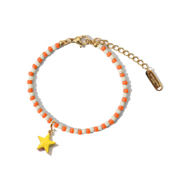 Shining Star / Bracelet • Orange & Yellow