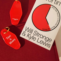 MMG Keyring • Red • Time is Money.