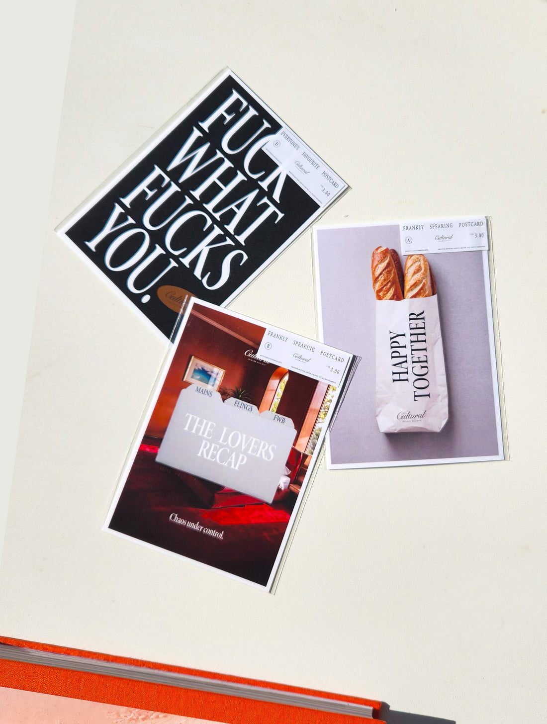 CLS Postcard • Fuck What Fucks You (Black)